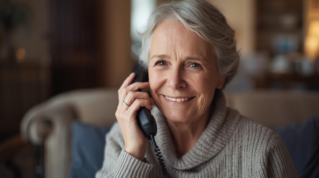 How Regular Phone Calls Improve Mental Health in Elderly People